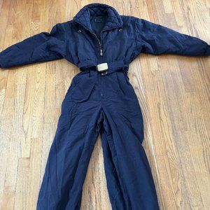 Bogner Vintage Dark Navy Ski Suit Women's Small